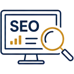 seo-management-ico SEO management icon, public adjuster marketing services
